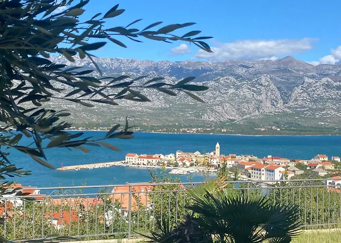 Mediterranean With Pool, Beach, Panoramic View - By Traveler Tourist Agency Krk - Id 2509 Villa