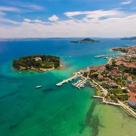 Mediterranean With Pool, Beach, Panoramic View - By Traveler Tourist Agency Krk - Id 2509 Vila